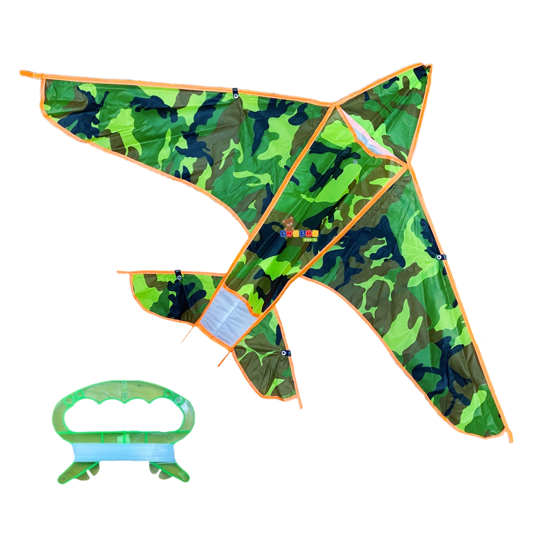 Papalotes Avión Militar Económico Cometa Volantín 110cm