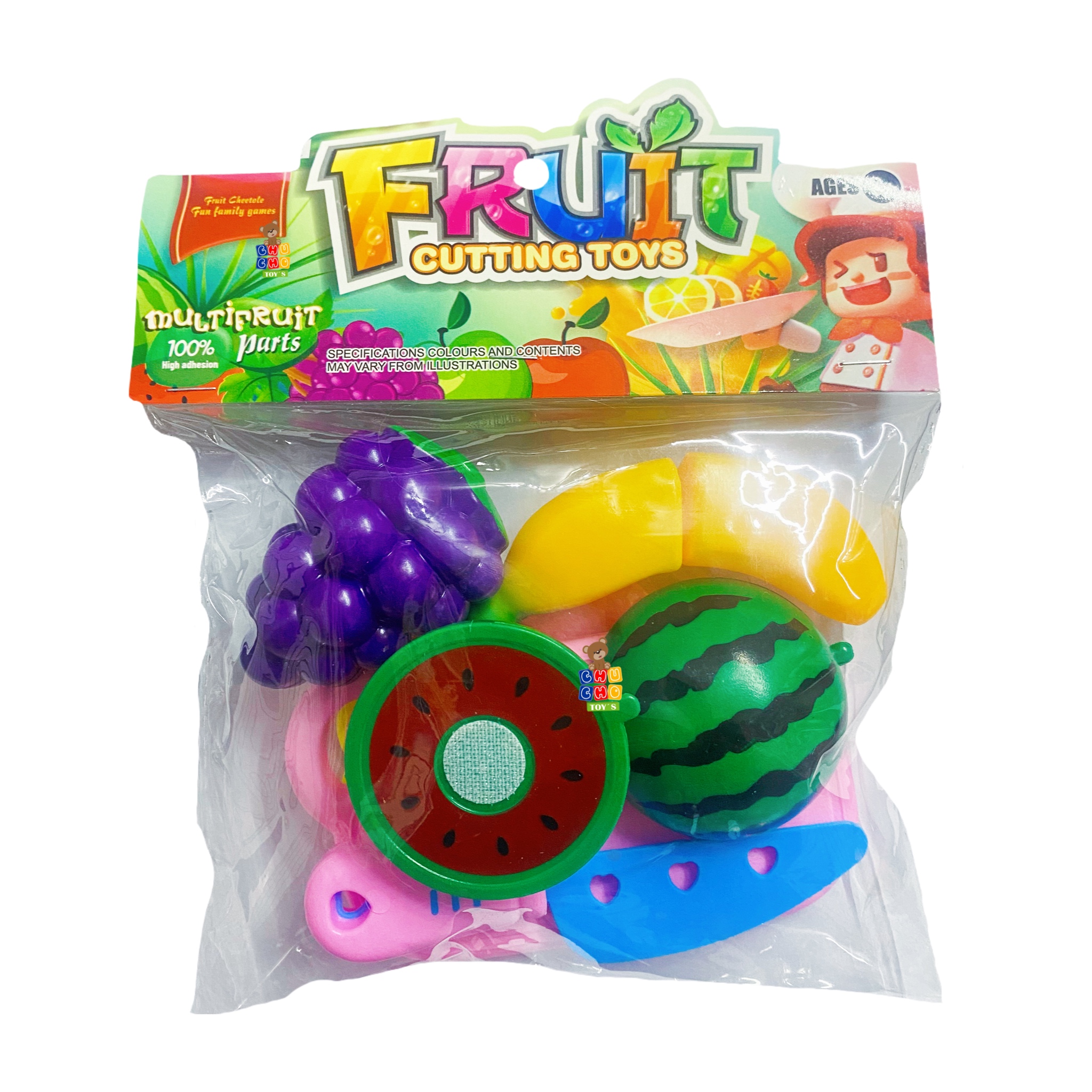 Niño Juguete De Cocina 7 Corta Frutas Verduras Juego