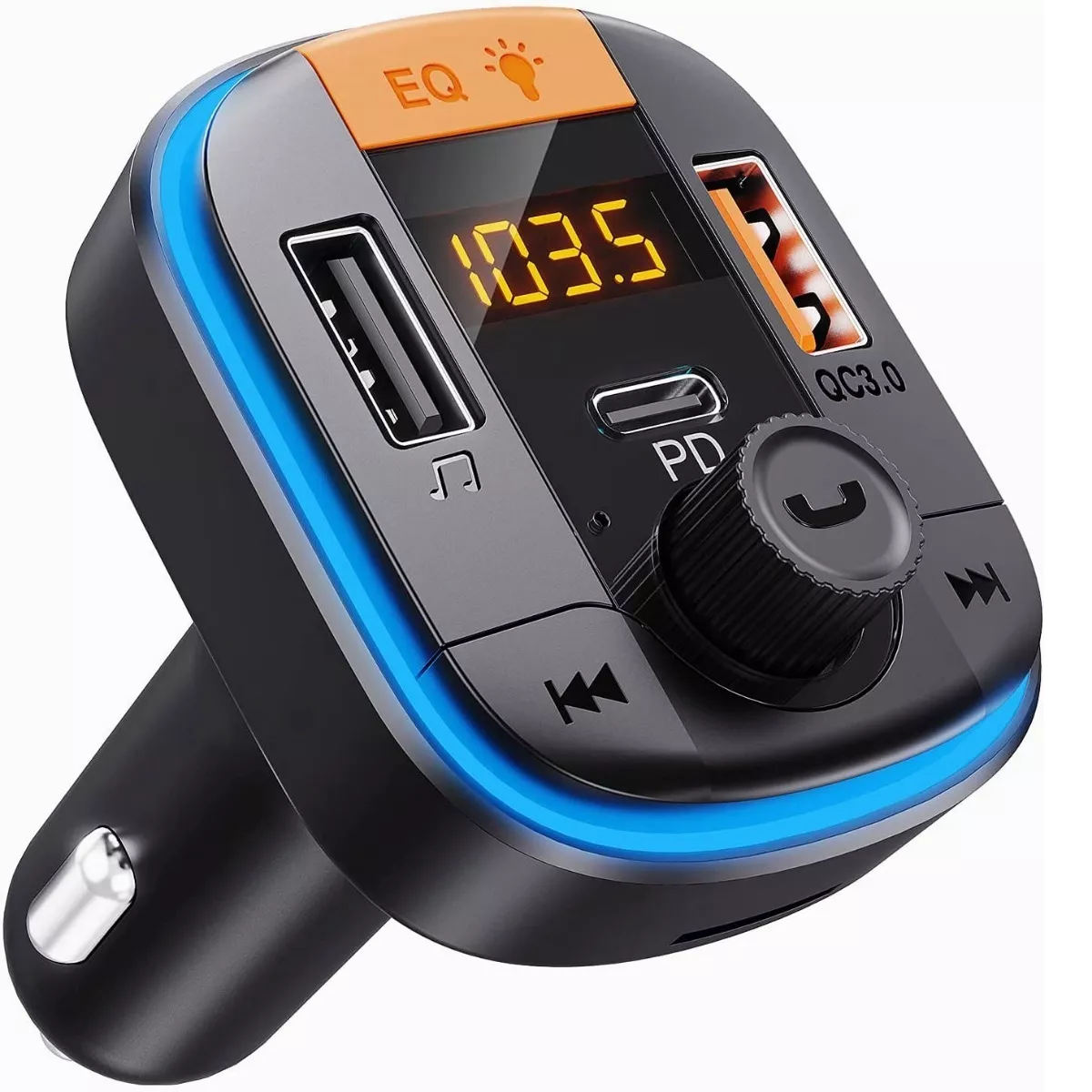 Transmisor Fm Bluetooth Inalámbrico Reproductor Mp3 Coche