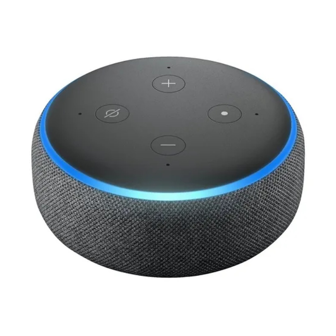 Amazon Echo Dot 3rd Gen con asistente virtual Alexa carbón 110V/240V