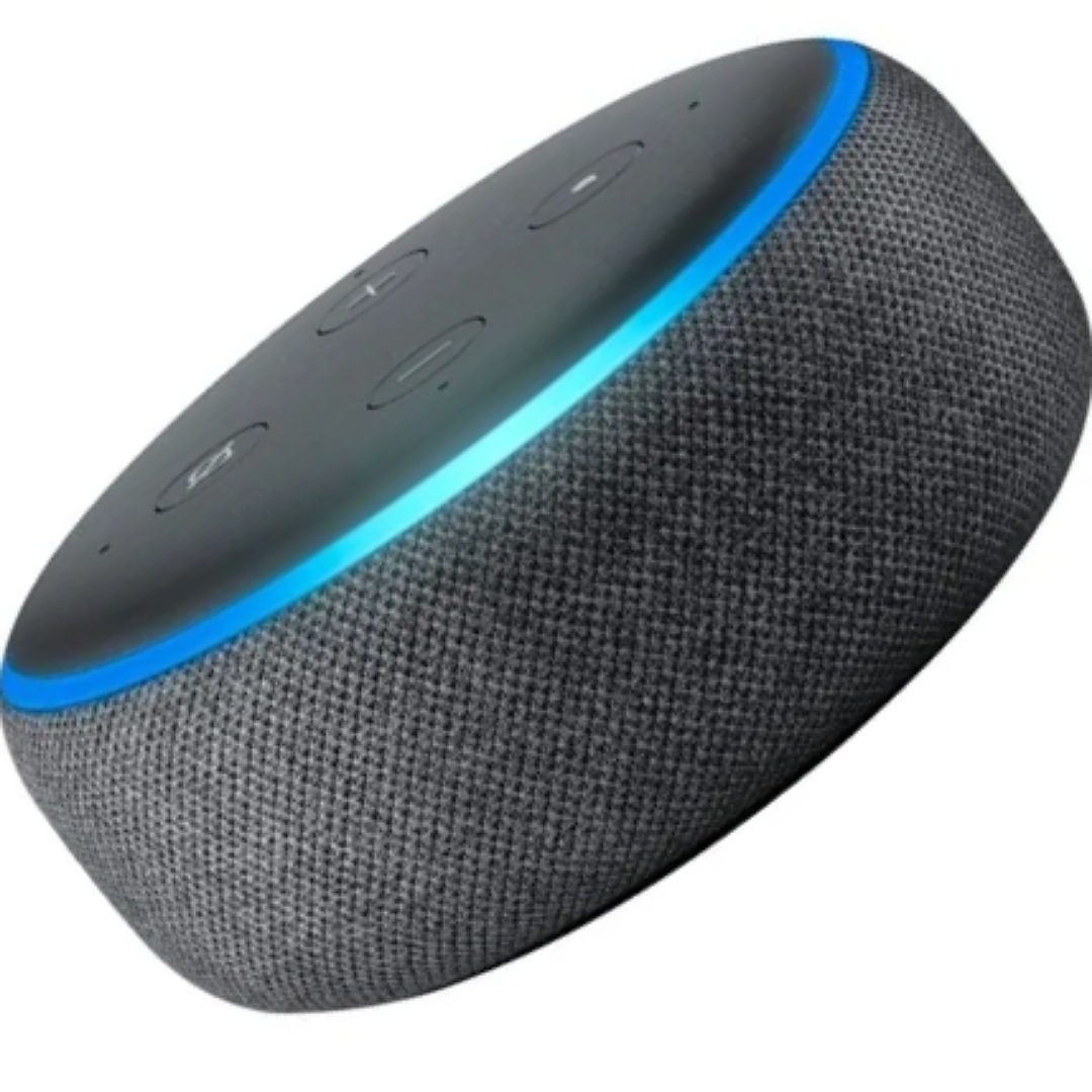 Amazon Echo Dot 3rd Gen con asistente virtual Alexa carbón 110V/240V