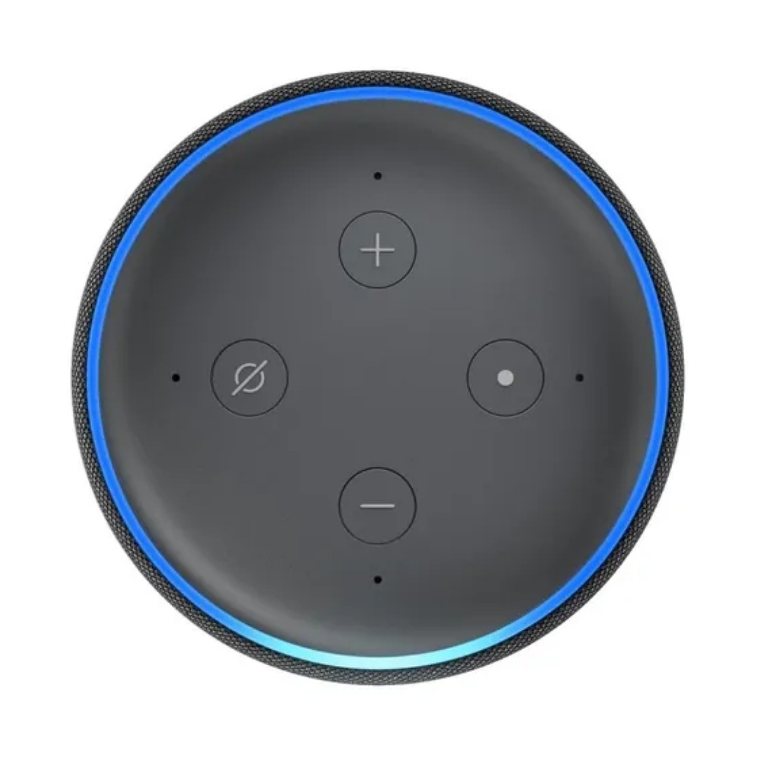 Amazon Echo Dot 3rd Gen con asistente virtual Alexa carbón 110V/240V