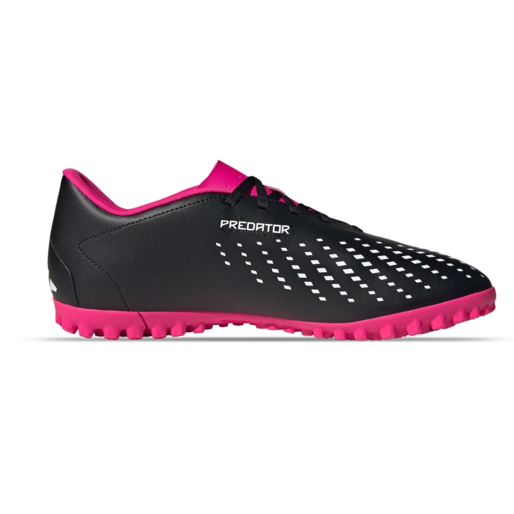 TENIS PARA FUTBOL RAPIDO ADIDAS PREDATOR ACCURACY.4 FT NEGRO/ROSA DE HOMBRE GW4647
