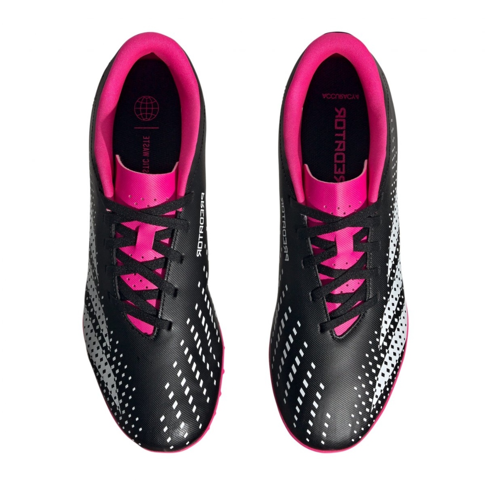 TENIS PARA FUTBOL RAPIDO ADIDAS PREDATOR ACCURACY.4 FT NEGRO/ROSA DE HOMBRE GW4647