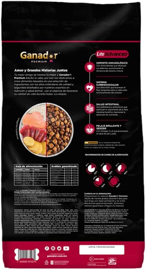 Ganador Premium Adulto 