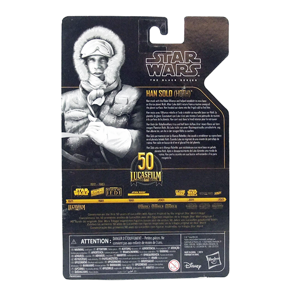 Star Wars Black Series Han Solo Hoth Archive