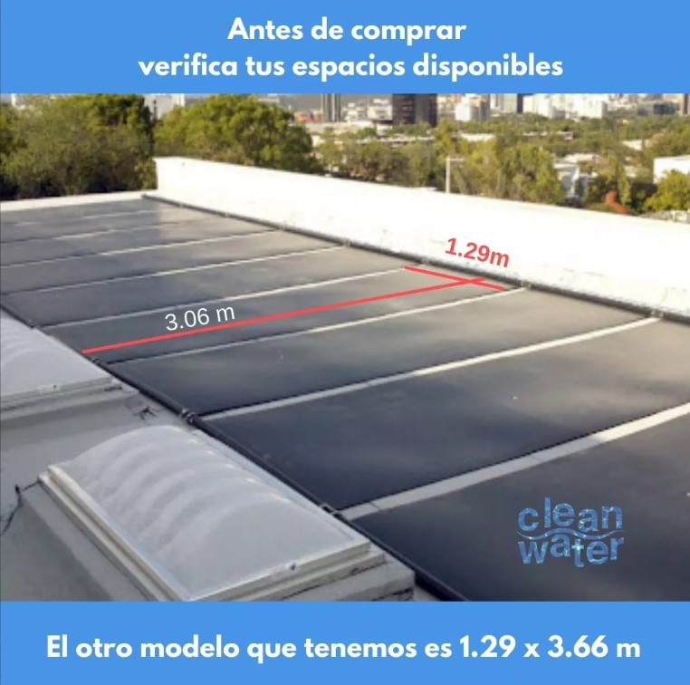 Panel / Calentador Solar Para Alberca Ben Tech 4x10'