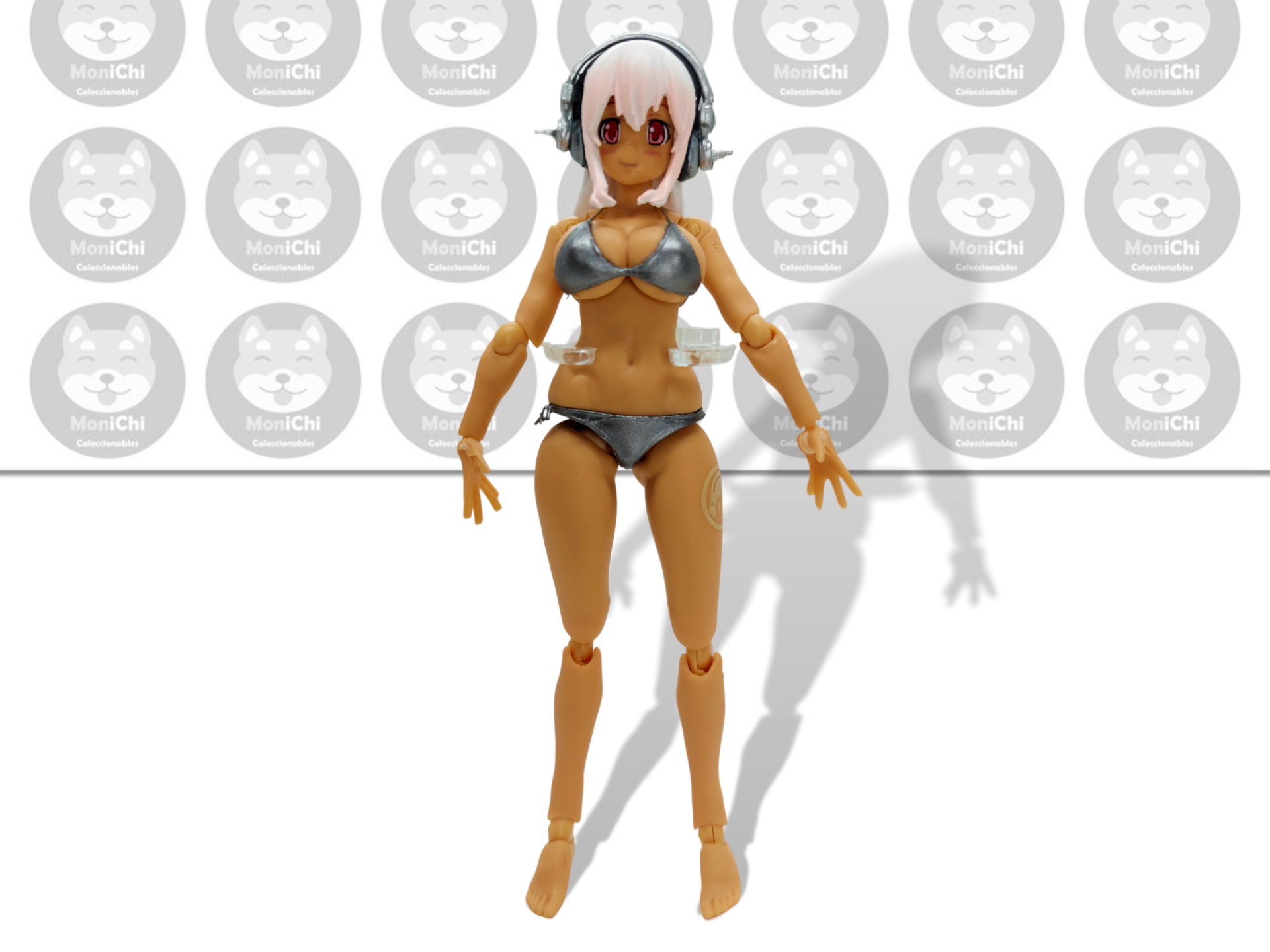 Super Sonico Suntanned Ex 023 Figma Nendoroid Figura Anime