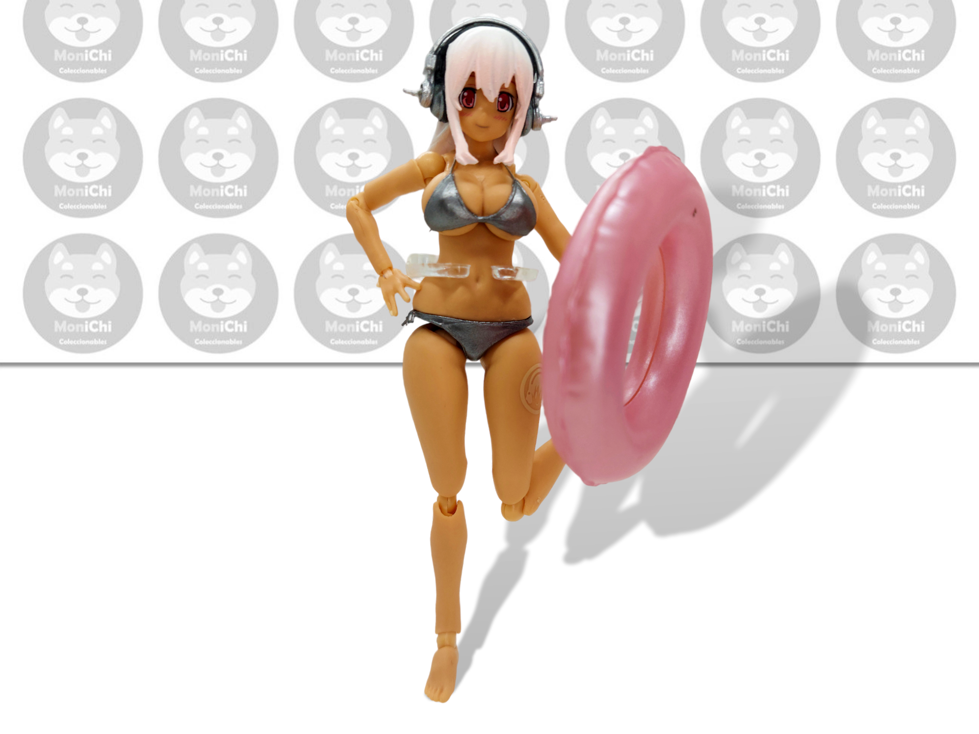 Super Sonico Suntanned Ex 023 Figma Nendoroid Figura Anime
