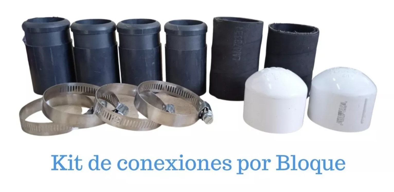 Ben Tech Interwarer Kit Conexión Para Bloque De Panel Solar De Alberca (1 pza)