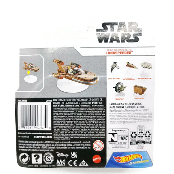 Star Wars Hot Wheels Luke Skywalker Landspeeder