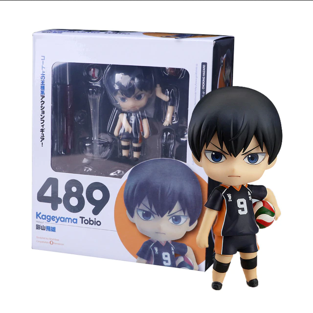 Tobio Kageyama 489 Haikyuu Nendoroid Figura Anime
