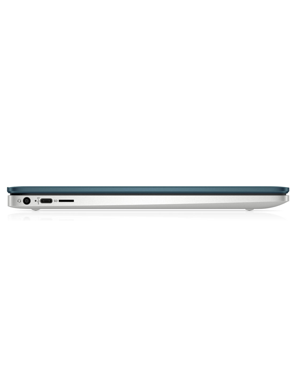  HP Chromebook 14a-na0072tg 14" TS Intel Pentium Silver N5030 Intel UHD Graphics 605 4 GB RAM 64 GB eMMC Chrome OS Cámara web Verde azulado