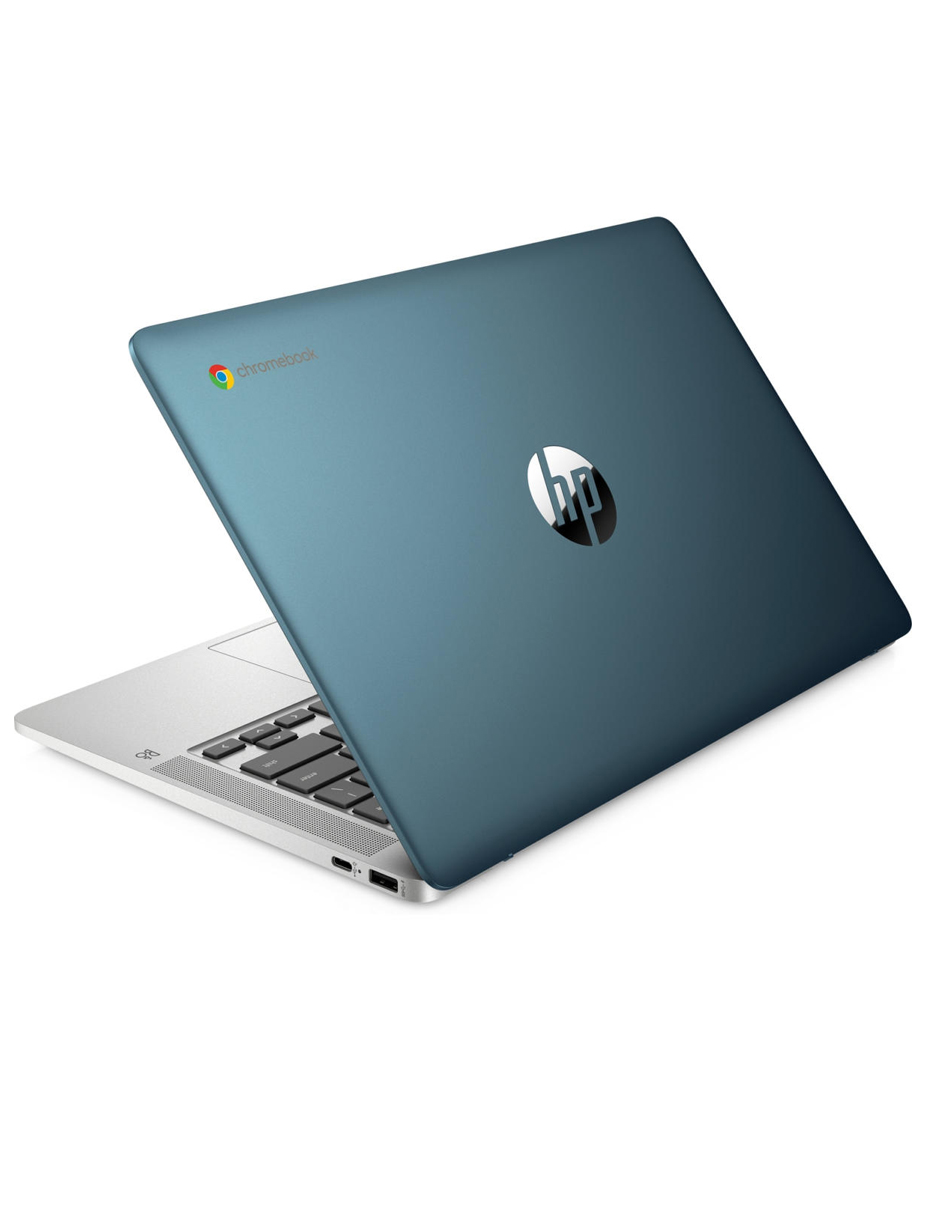  HP Chromebook 14a-na0072tg 14" TS Intel Pentium Silver N5030 Intel UHD Graphics 605 4 GB RAM 64 GB eMMC Chrome OS Cámara web Verde azulado