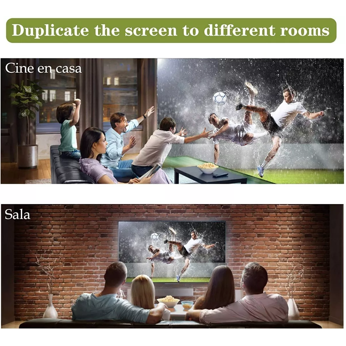 Mini Splitter Hdmi 4k 1 Entrada 2 Salidas Con Amplificador