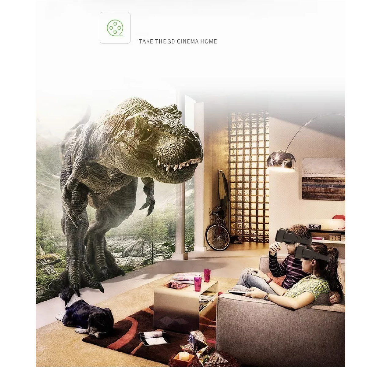 Casco De Realidad Virtual 3d Gafas Vr Con Controladores