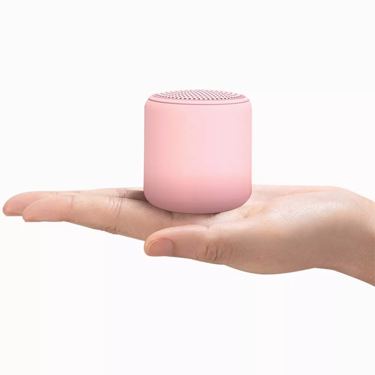 Mini  Bocina Portátil Con Bluetooth Tws Audio Rosa