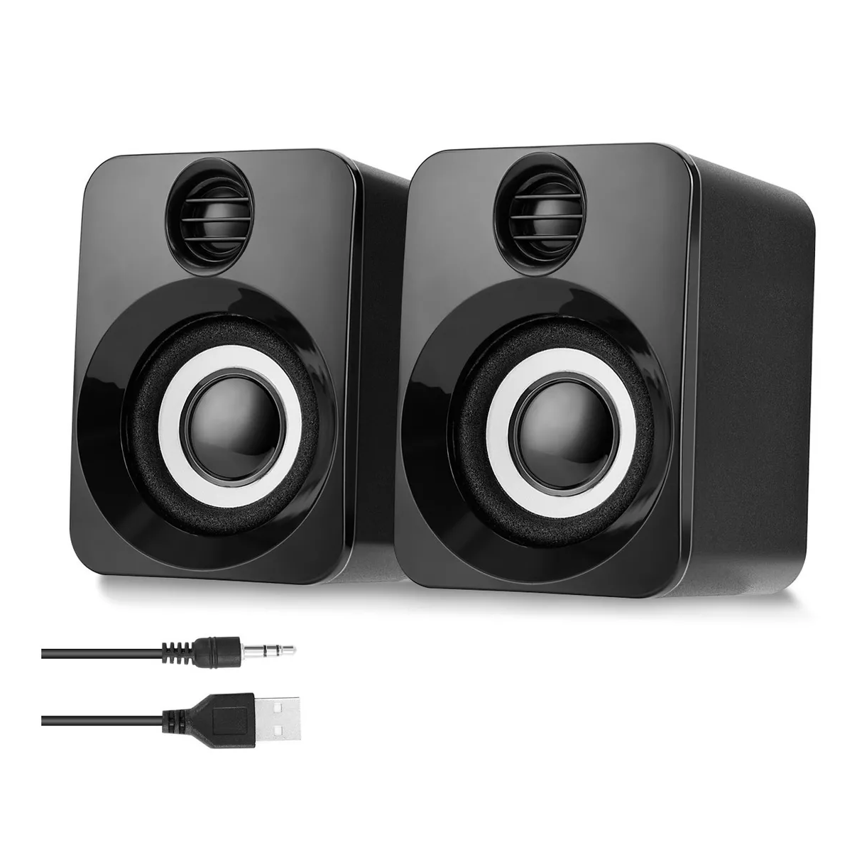 Bocinas Para Pc Bocina Multimedia Portátil Subwoofer