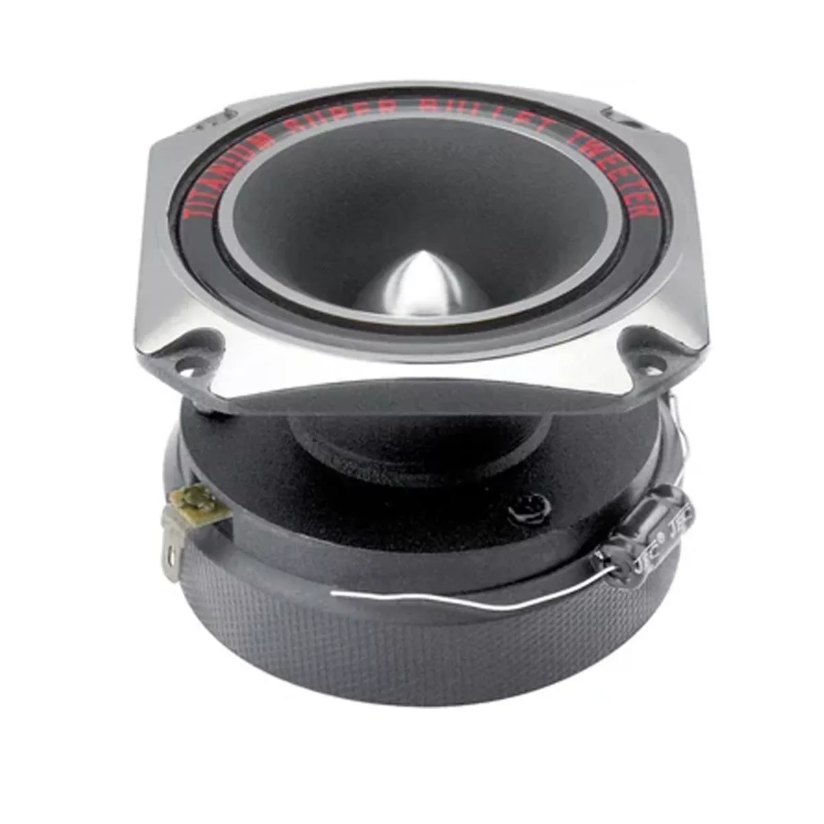 Tweter De Bala 1000w Con Capacitador Cromado Ksr Tw-4700d