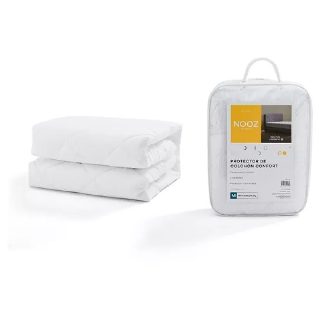 Protector De Colchón Nooz Luxe Capa De Confort, Queen Size