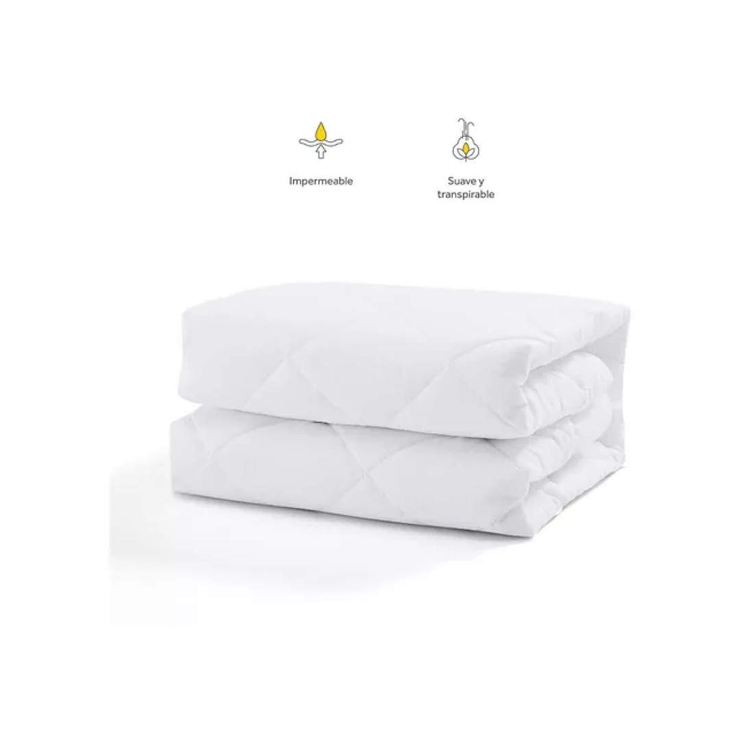 Protector De Colchón Nooz Luxe Capa De Confort, Queen Size