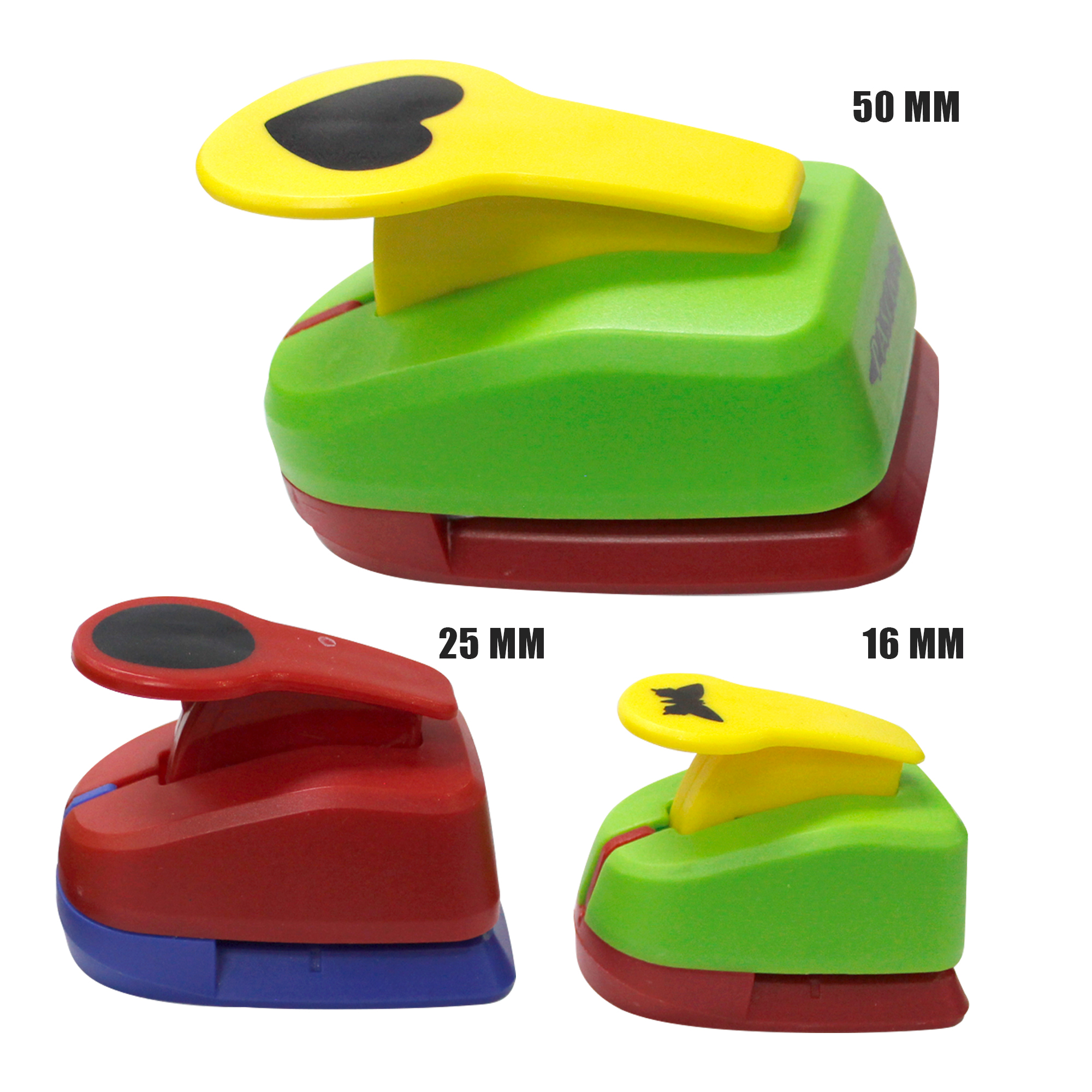 Perforadora de varios figuras tamaño de perforacion 2.5cm (25mm) para manualidades DIY