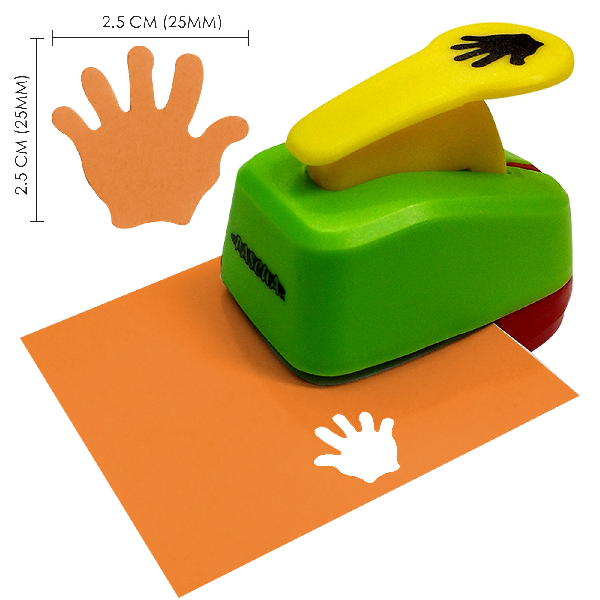 Perforadora de varios figuras tamaño de perforacion 2.5cm (25mm) para manualidades DIY