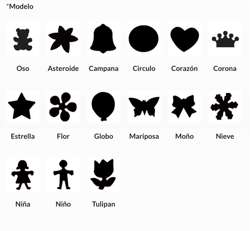 Perforadora de varios figuras tamaño de perforacion 2.5cm (25mm) para manualidades DIY