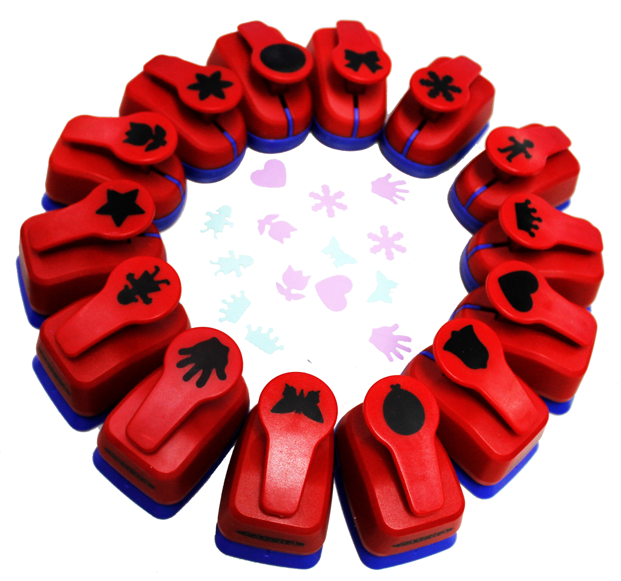 Perforadora de varios figuras tamaño de perforacion 2.5cm (25mm) para manualidades DIY