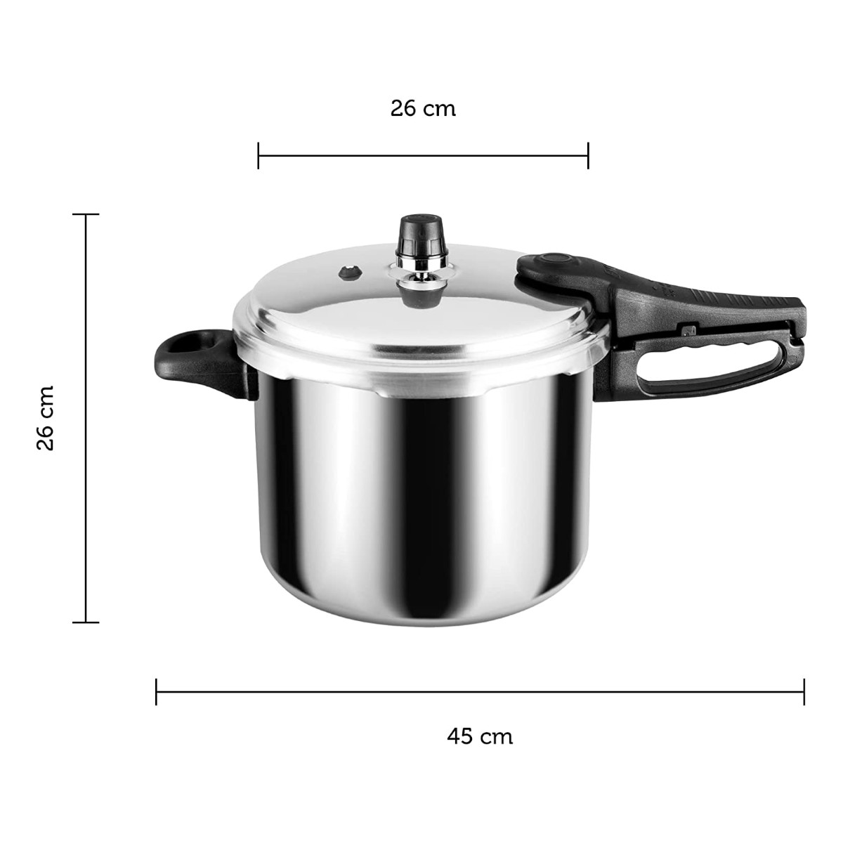 Olla express presión EKCO Clásica 7 Lts 5 sistemas de seguridad