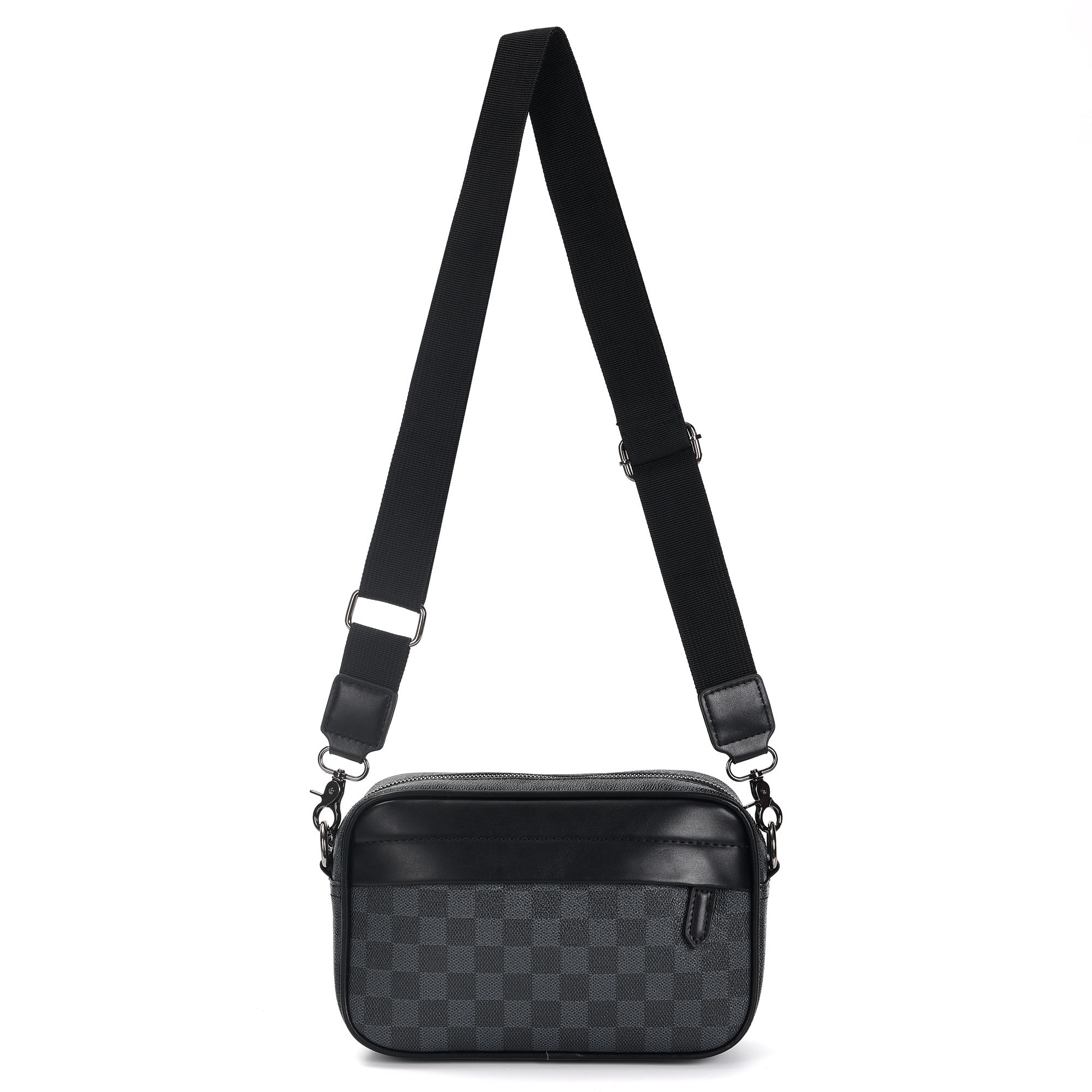 Bolso Bandolera Crossbody Impermeable Casual Cuero Sintético