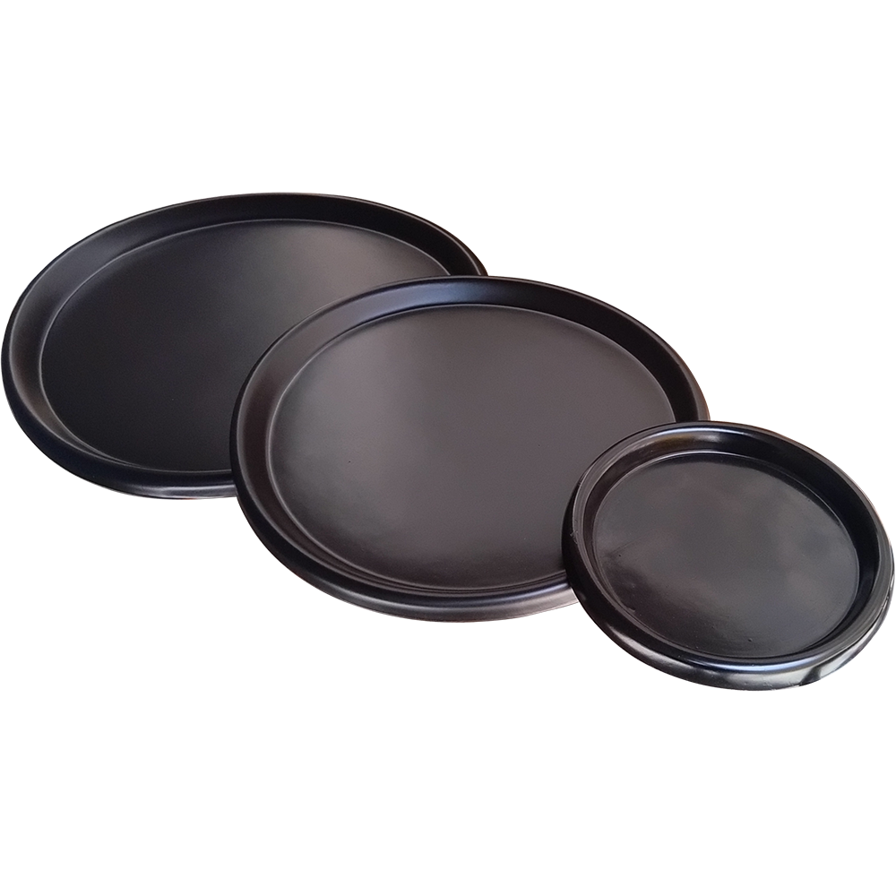 Plato Base para macetas de Fibra de vidrio Modelo Circular 52cm 