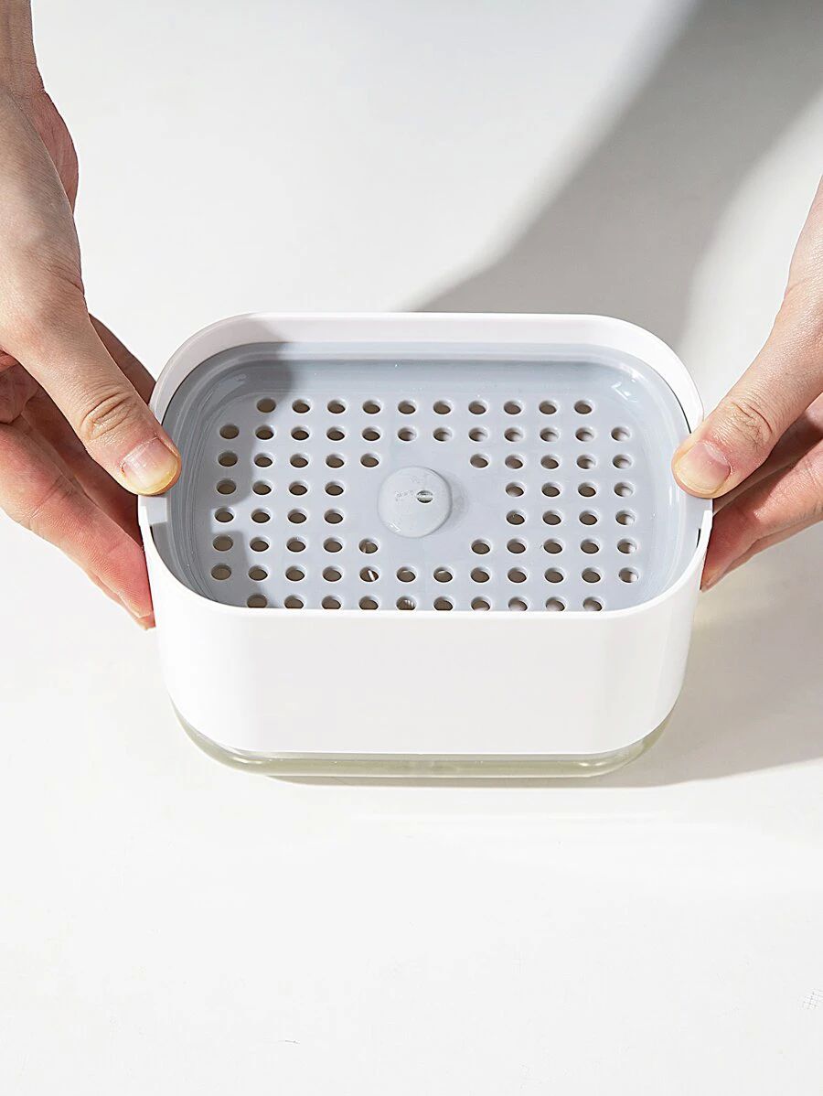 Dispensador de Jabon Cocina,Dispensador Jabon Cocina con Soporte de Esponja