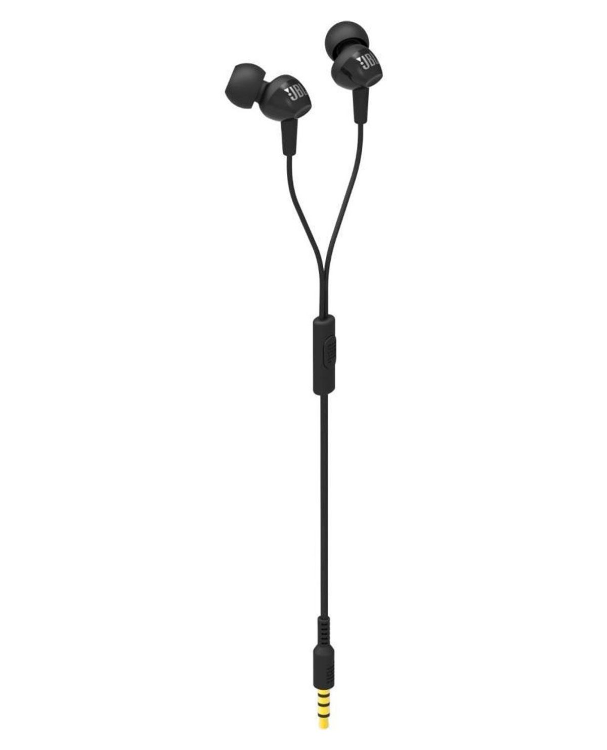 Audifonos Alambricos JBL C100 SI In-Ear Headphones - Negro	