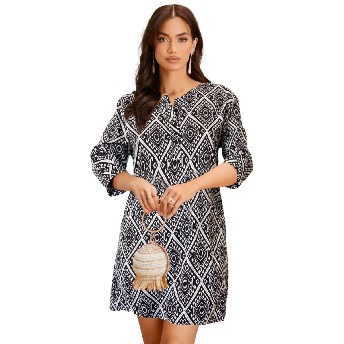 Vestidos Casuales Mujer Midi Curvy Blusón Largo Playa