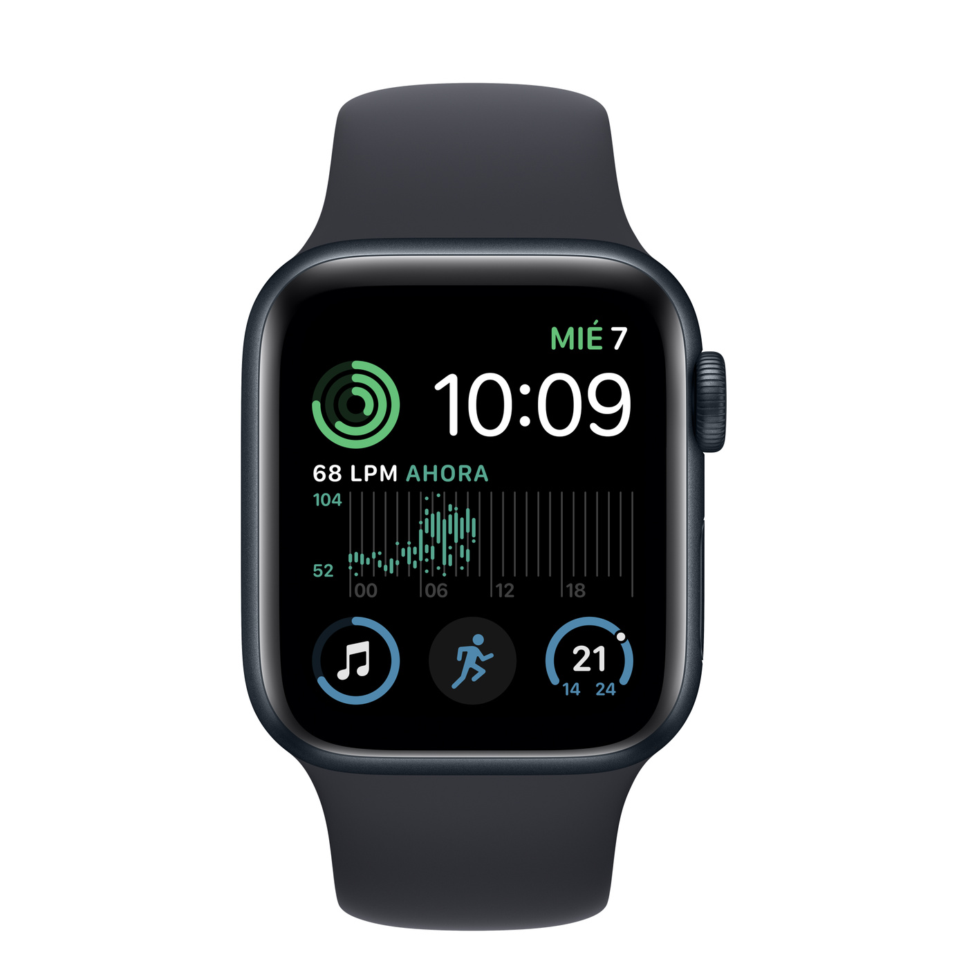 AppleWatch Series SE 40mm GPS Sport Band - Midnight