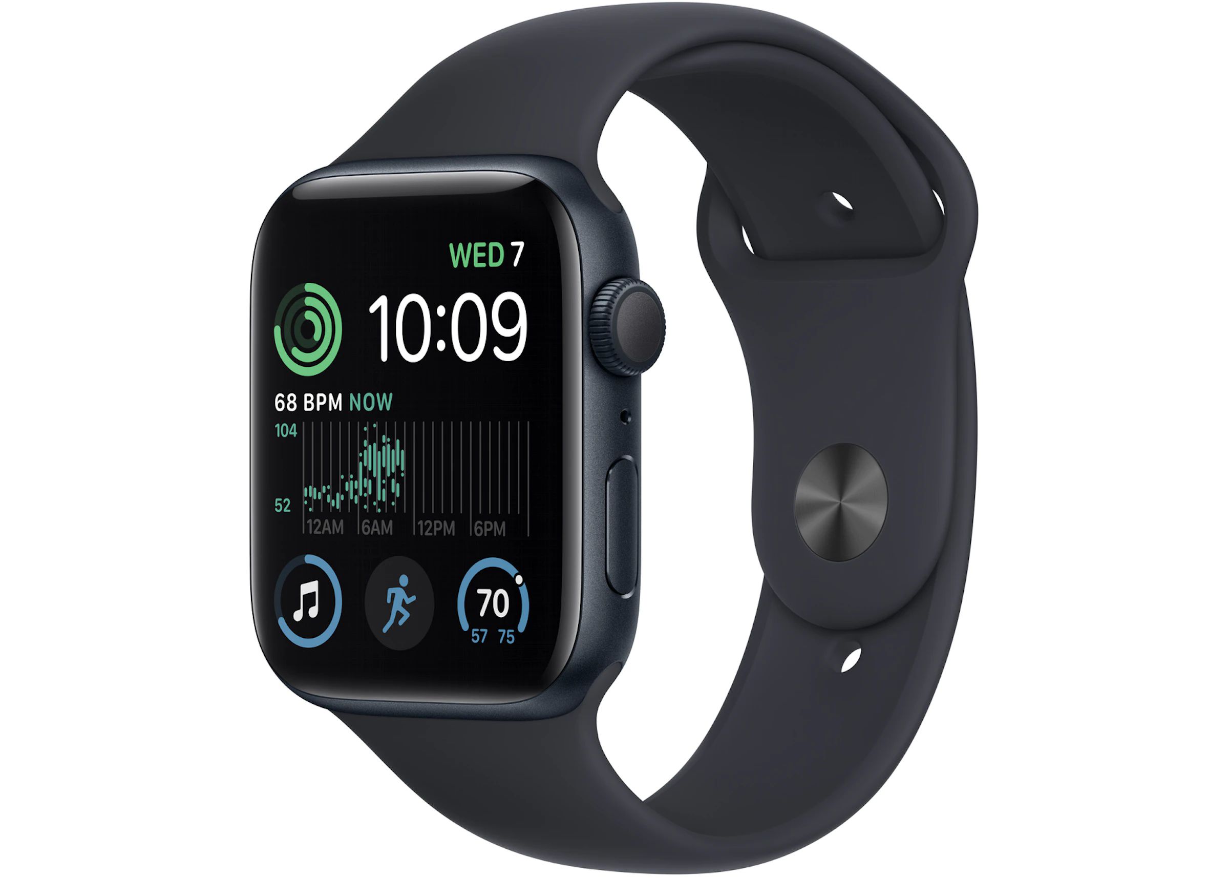 AppleWatch Series SE 40mm GPS Sport Band - Midnight