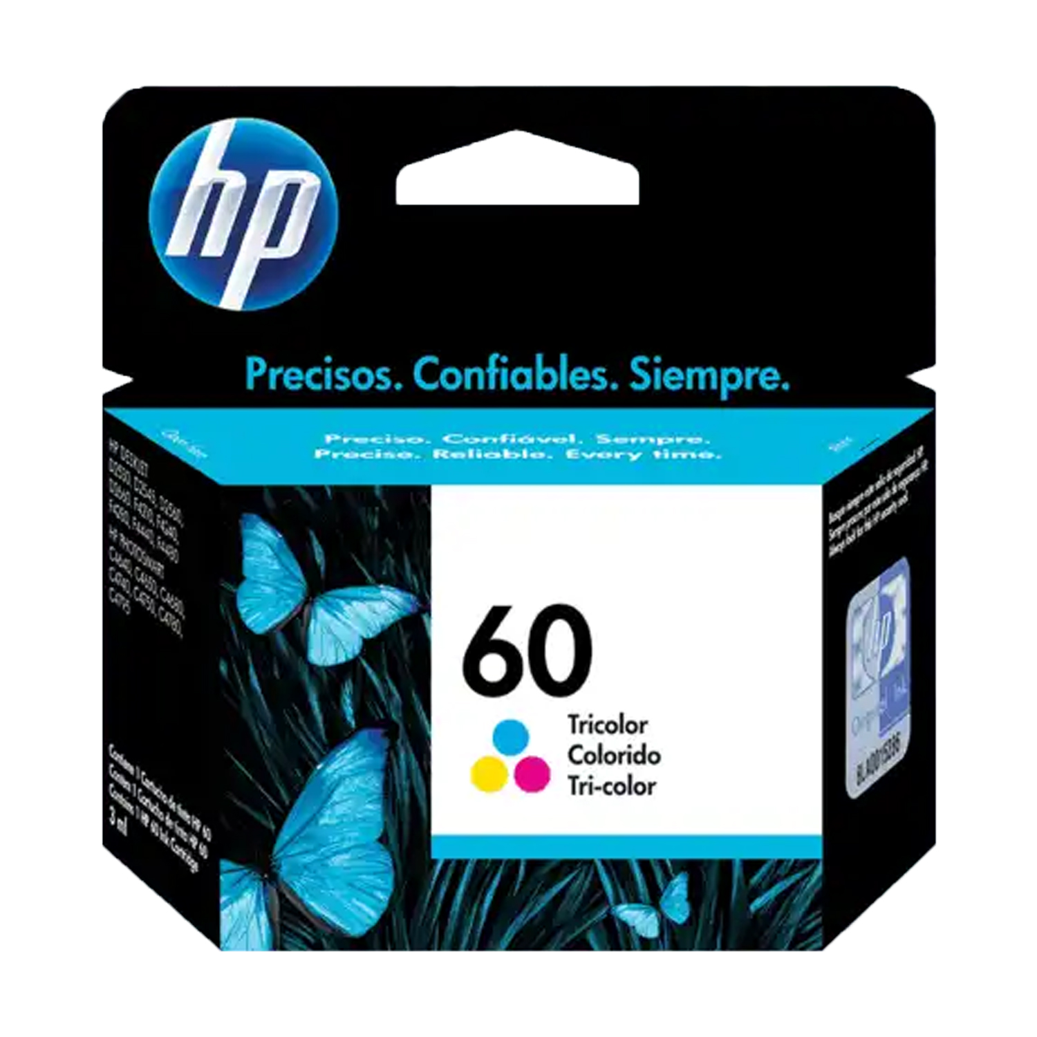 CARTUCHO HP 60 TRICOLOR CC643WL
