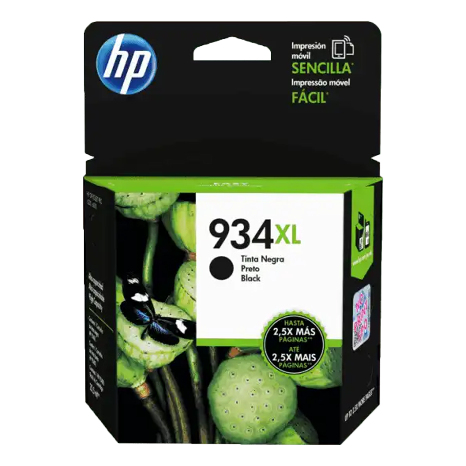 CARTUCHO HP 934 XL NEGRO C2P23AL