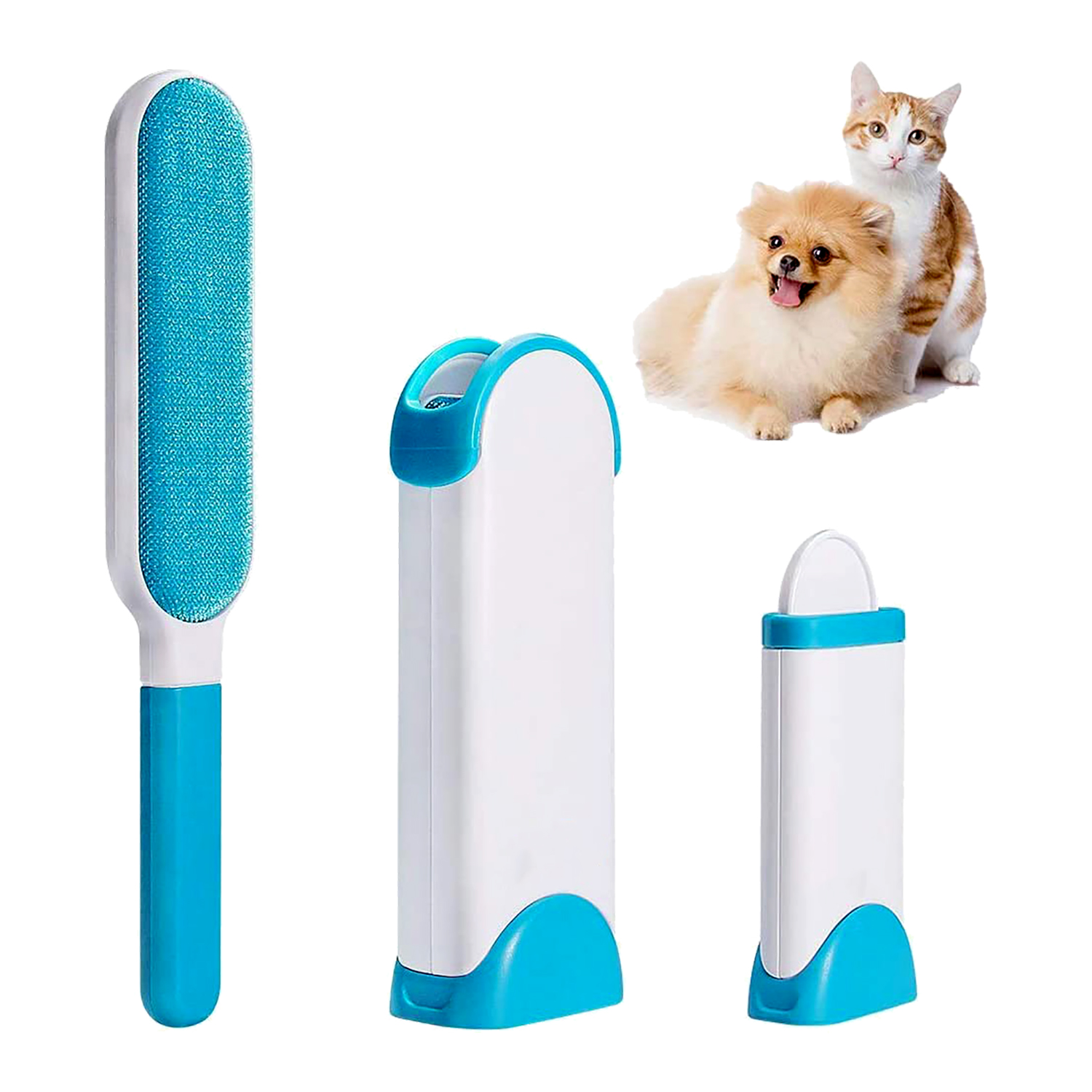 Cepillo Removedor Quita Pelo Pelusa Mascotas Perro Gato Ropa