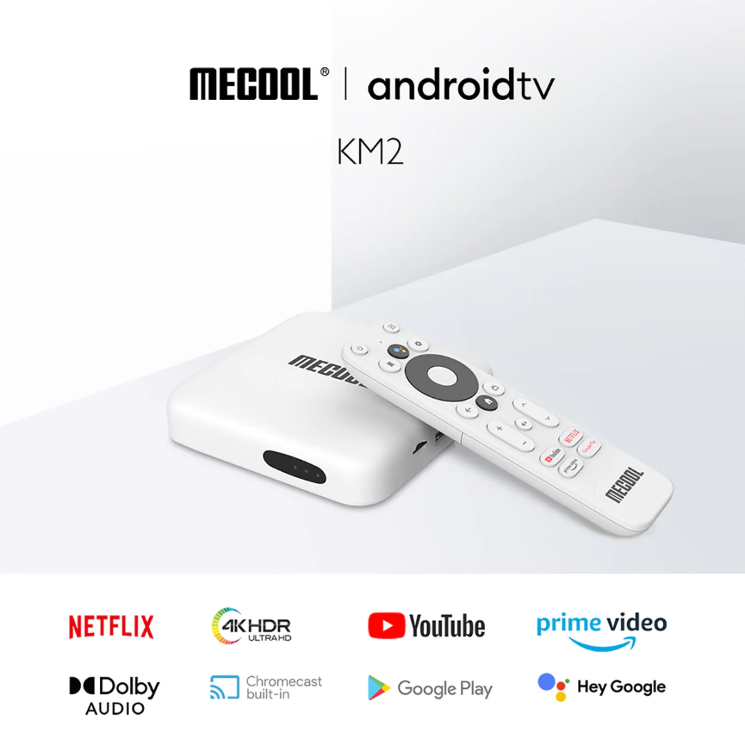 TV BOX KM2 Precertificación de Android TV 10 y Netflix Google