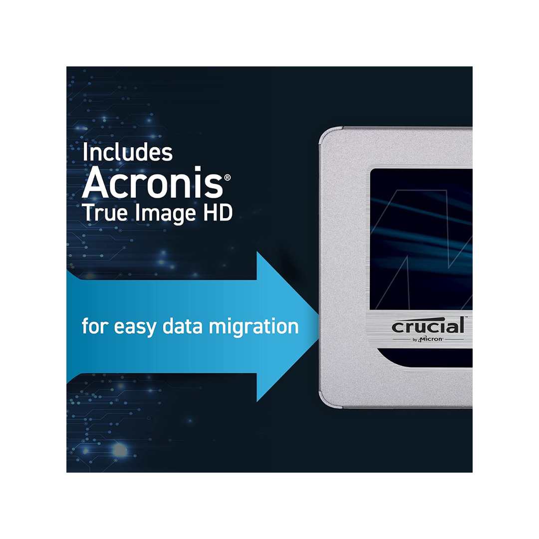  Disco Duro Interno SSD Crucial CT500MX500SSD1 500GB 