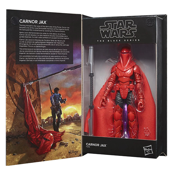 Star Wars Black Series Carnor Jax Comics