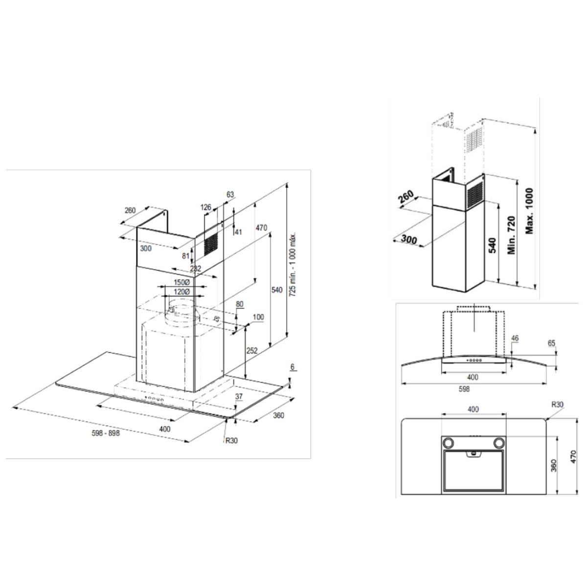 Cajón Caliente Ge Profile Empotrable
