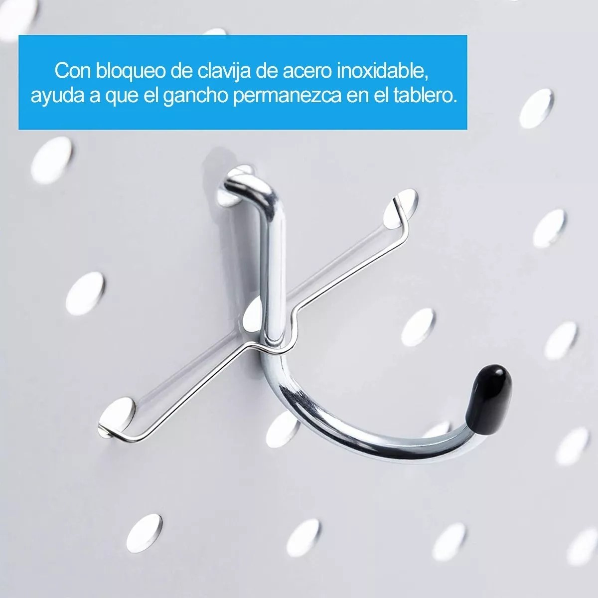 Juego 80 Gancho Para Tablero Perforado Exhibidor National Hardware