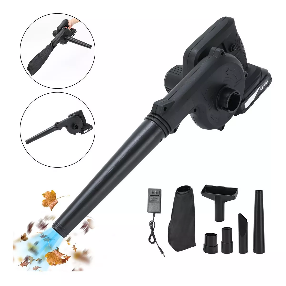 Soplador De Aire Eléctrica Bateria Inalambrica Aspiradora