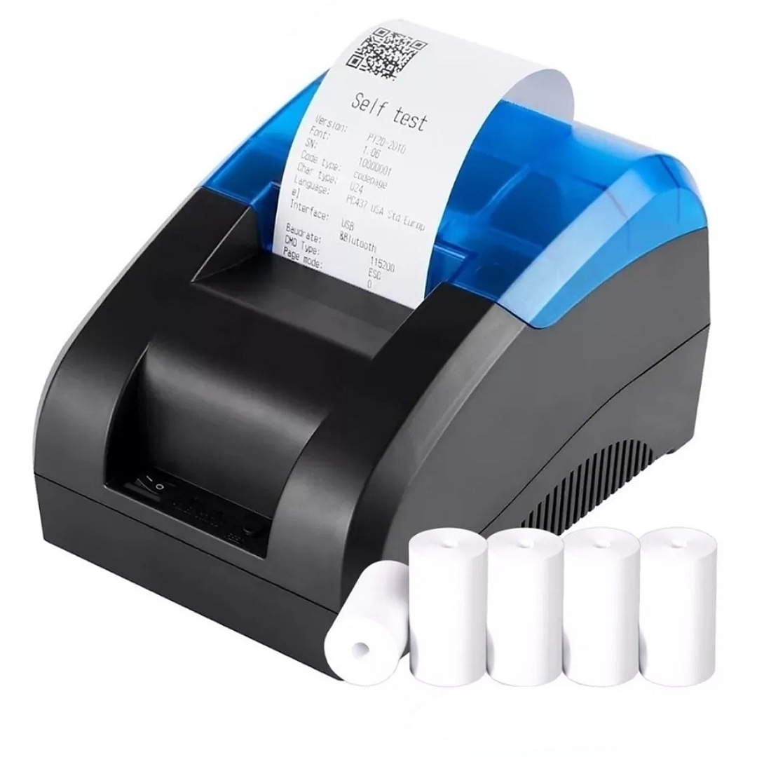 Impresora Térmica Pos Usb De 58 Mm C/bluetooth Para Recibos