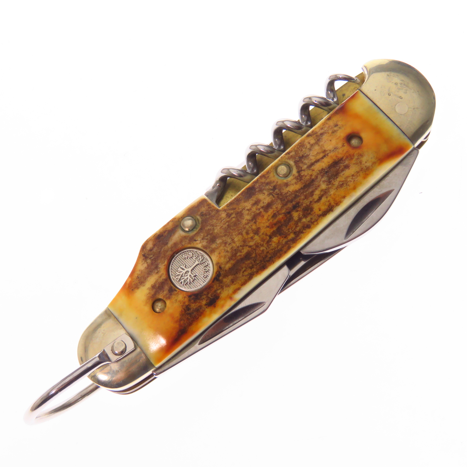 Bo110182hh1 Boker Navaja Camp Knife Ver - 1 Asta De Venado