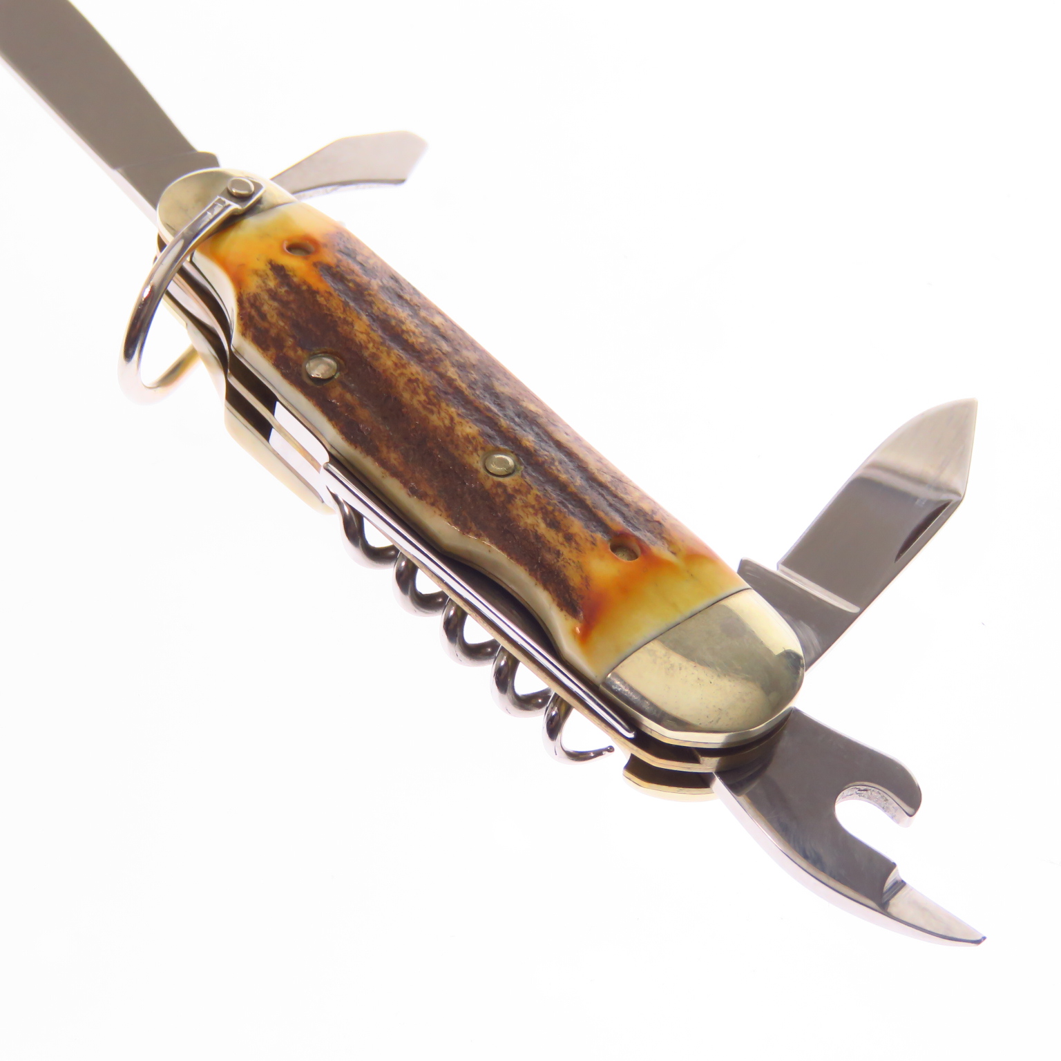 Bo110182hh1 Boker Navaja Camp Knife Ver - 1 Asta De Venado