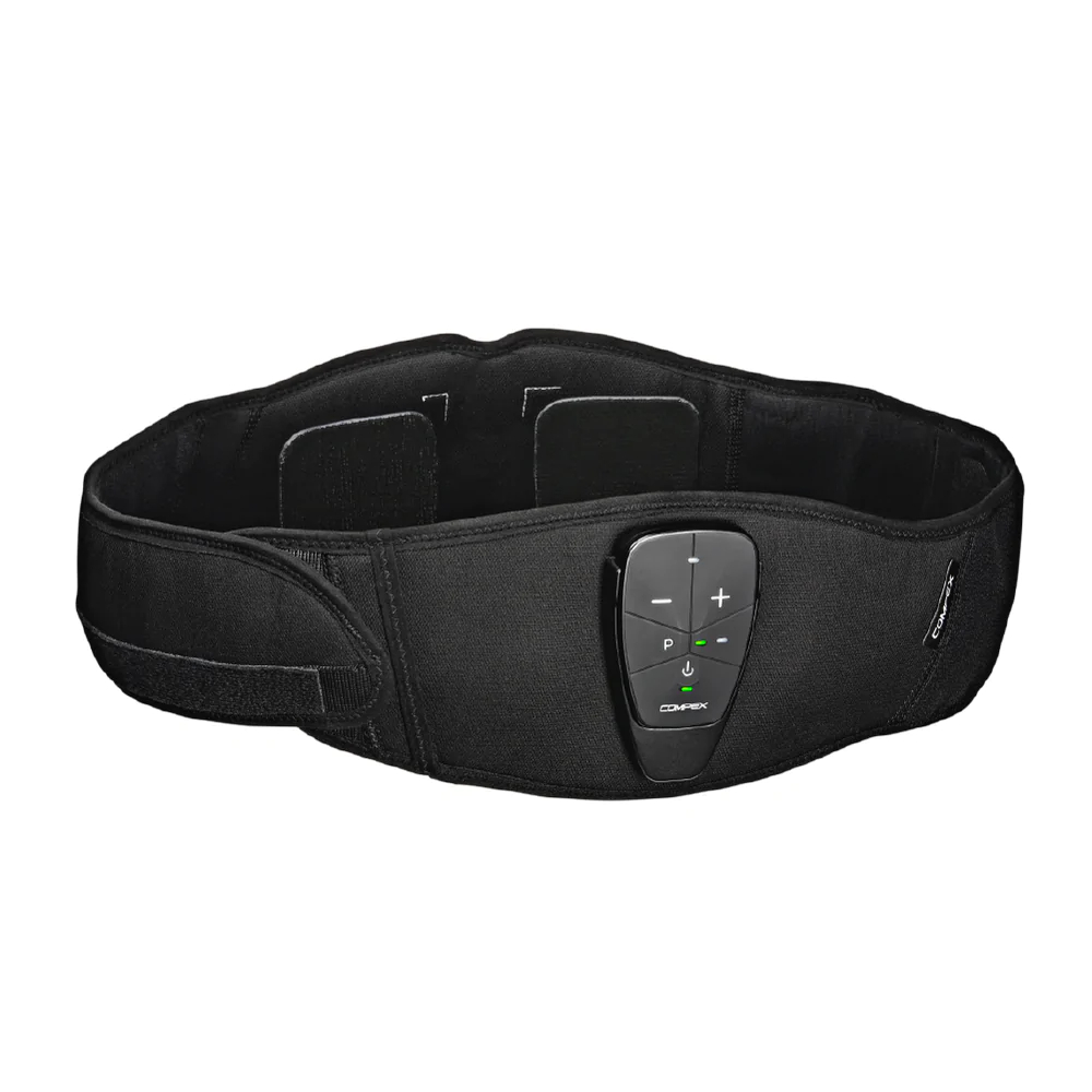 Cinturón Electroestimulador Compex Corebelt 1.0 Faja Gym Abdominal Lumbar S/M